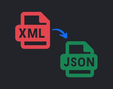 Let's convert XML data to JSON.